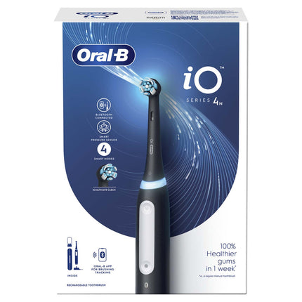 Electric Toothbrush with Smart Pressure Sensor, Black