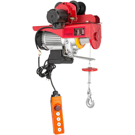 Electric Trolley Hoist, 800kg 12m, 1300W Remote Control