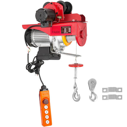 Electric Trolley Hoist, 800kg 12m, 1300W Remote Control