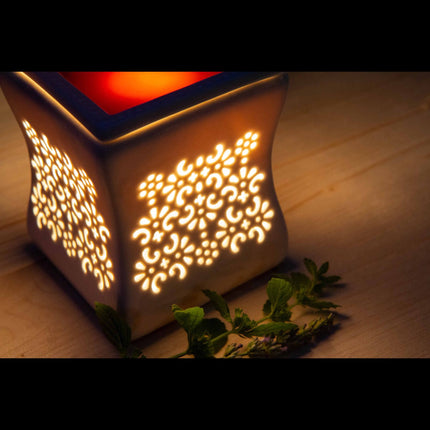 Electric Wax Warmer, Ceramic, 25W Aroma Lamp