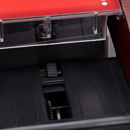 Electric card shuffler for 4 decks