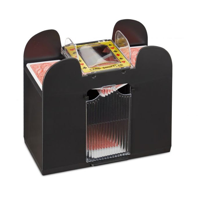 Elektrische kaartenschudmachine voor 6 decks