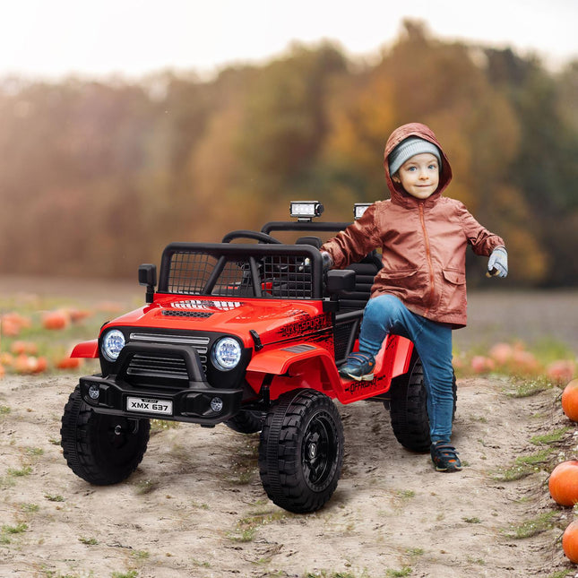12V electric car for children, terrain with music and remote control