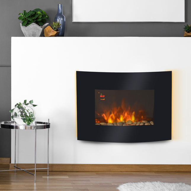Electric wall fireplace 65cm – Cozy Atmosphere Enhancer