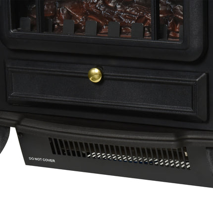 Electric stove Stove, Flame effect, Overheating protection