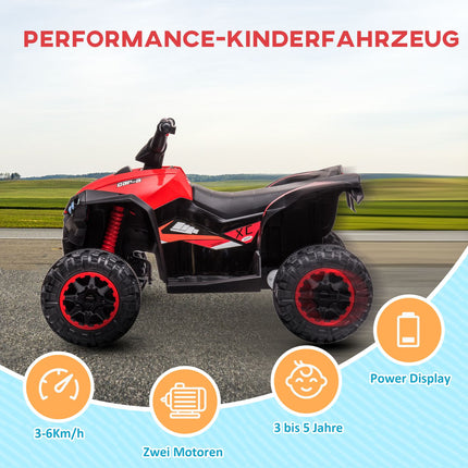 Electric Quad for kids with USB, MP3 and dual motors