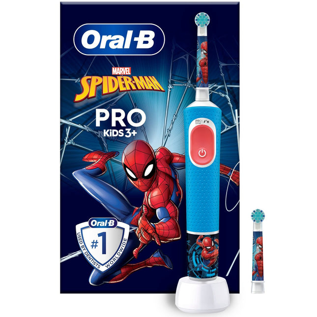 Electric toothbrush Vitality Pro Kids Spiderman + Extra Refill
