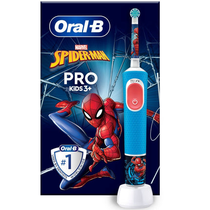 Electric toothbrush Vitality Pro Kids Spiderman HBOX
