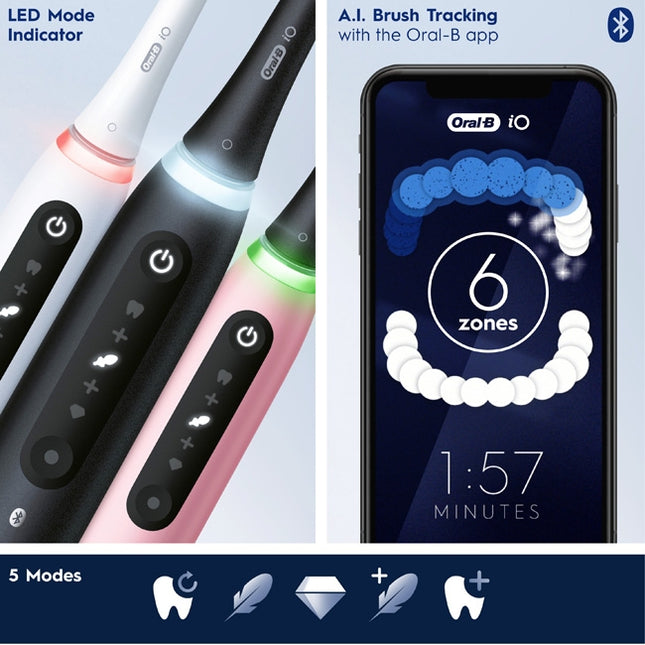 Electric toothbrush iO5s Blush Pink