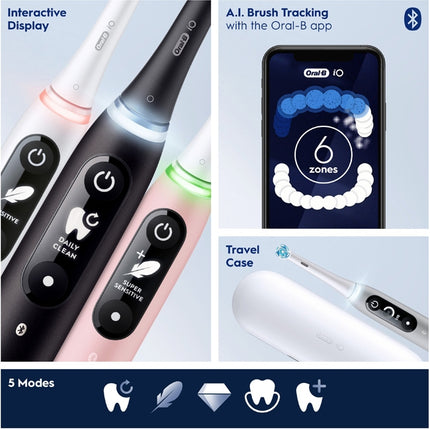 Electric toothbrush iO6 Series M6 Grey