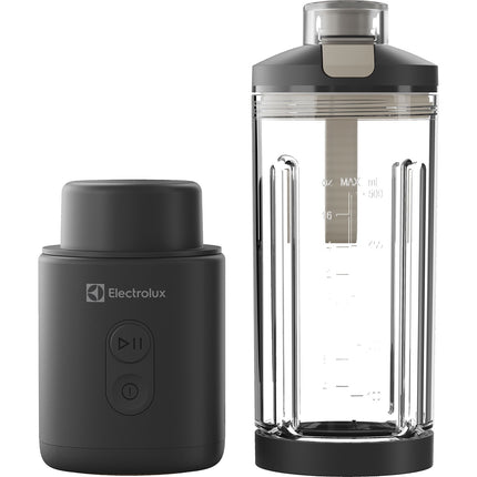 Electrolux Portable Blender 0.7 L, USB-C Rechargeable, Charcoal Grey, 6 Blades