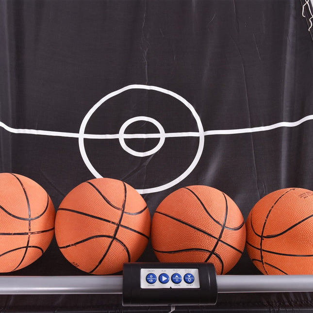 Electronic Basketball Arcade Game, Double Hoop, LED Scoreboard