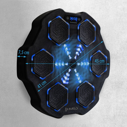 Electronic Boxing Board with Gloves Set