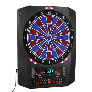 Electronic Dartboard 13.5 Inch, LED Scoring, 45 Games