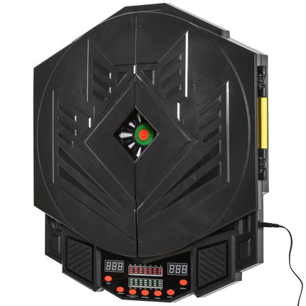 Electronic dart cabinet, 216 games, 12 darts, ABS-PP