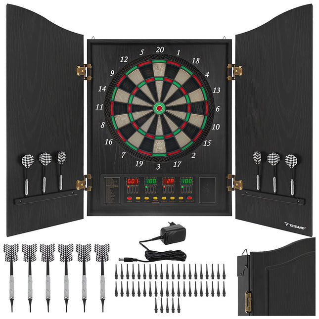 Electronic Dartboard with LED, 27 Games, 16 Players