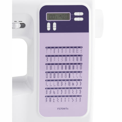 Electronic Sewing Machine, 70 Stitches, LCD Display
