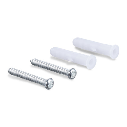 Emergency Key Box with Hammer – White, Wall-Mounted