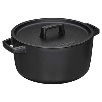 Enamelled Pot with Lid, 4L Capacity