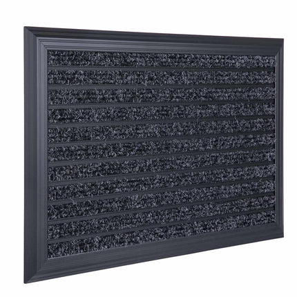 Entrance Mat With Aluminum Frame – Non-Slip, Indoor Outdoor
