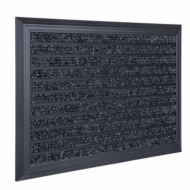 Entrance Mat With Aluminum Frame – Non-Slip, Indoor Outdoor