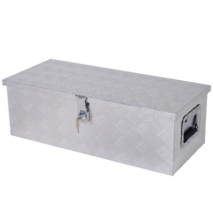 Equipment box in aluminum - Silver, 76x33x25 cm