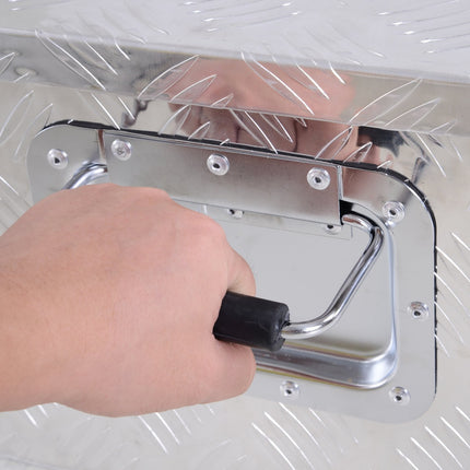 Equipment box in aluminum - Silver, 76x33x25 cm