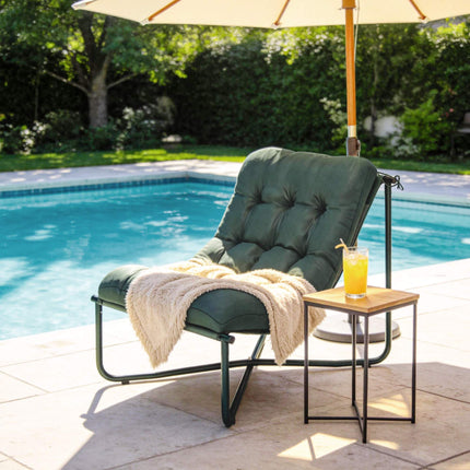 Ergonomic Garden Chair with Cushion, Breathable Mesh, 120kg Capacity