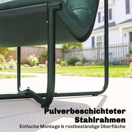 Ergonomic Garden Chair with Cushion, Breathable Mesh, 120kg Capacity