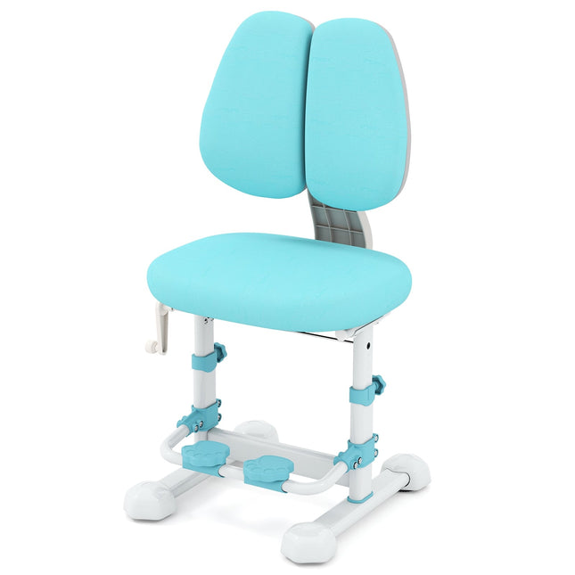 Ergonomic Kids Desk Chair with Adjustable Backrest & Footrest