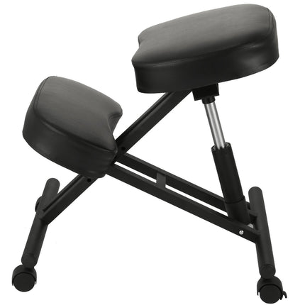 Ergonomic Kneeling Chair – Adjustable Height, Locking Wheels, 265 lb