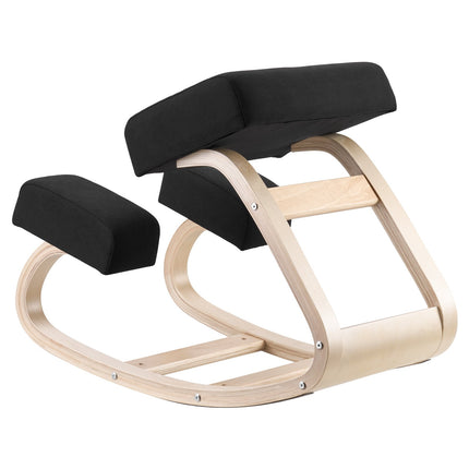 Ergonomic Kneeling Chair – Adjustable Height, Wood Frame