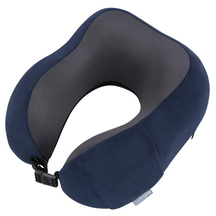 Ergonomic Memory Foam Neck Pillow, Midnight Blue