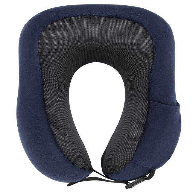 Ergonomic Memory Foam Neck Pillow, Midnight Blue