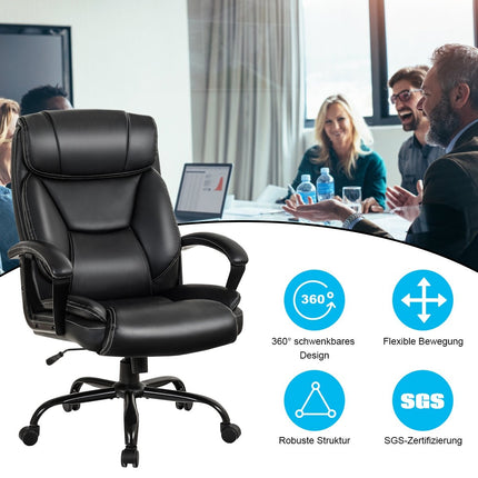 Ergonomic Office Chair, Adjustable Height, 360° Swivel