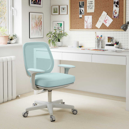 Ergonomic Office Chair, Adjustable Height, Green, 360 Swivel