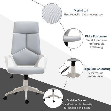 Ergonomic Office Chair, High Back, Adjustable Height
