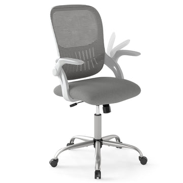Ergonomic Office Chair with Flip-Up Arms & Tilt Function