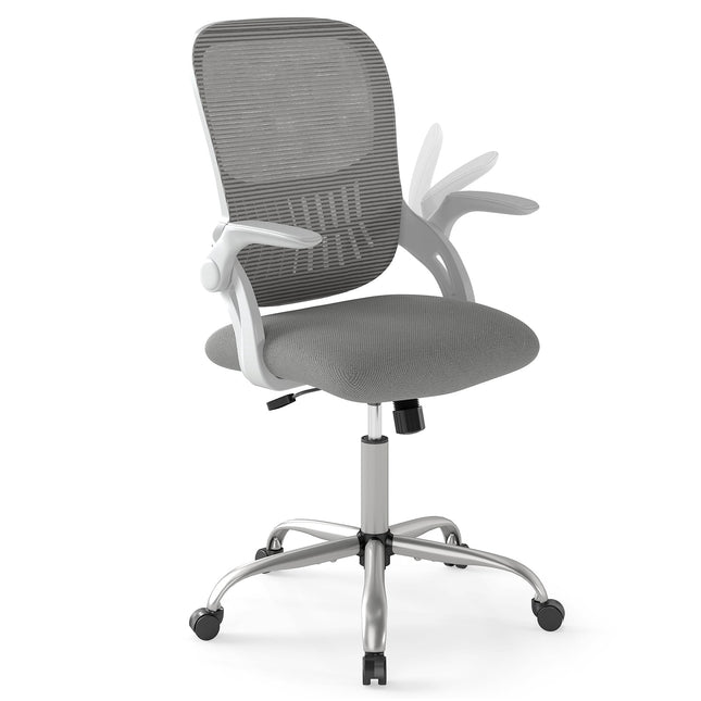Ergonomic Office Chair with Flip-Up Arms & Tilt Function