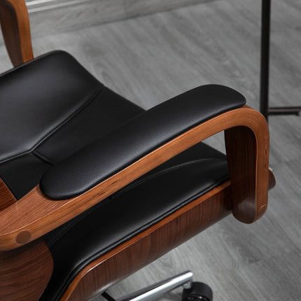 Ergonomic Office Chair with High Backrest, Black