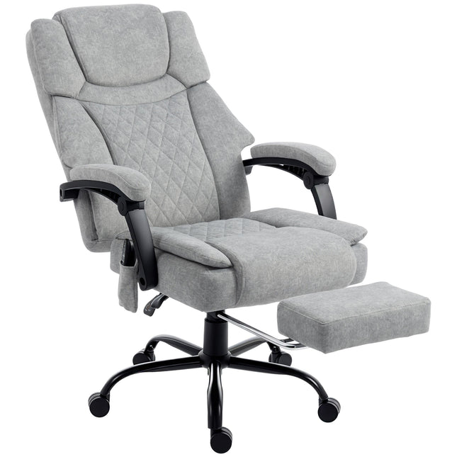 Ergonomic Office Chair with Massage and Heating, Reclines 135