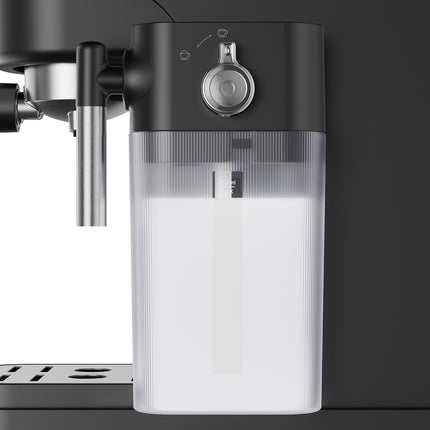 Espresso Machine with Milk Frother 20 Bar 1400W, 2 Cups at Once, 0.8L, Auto Off