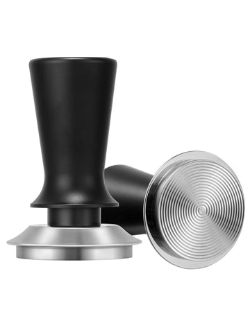 Espresso Tamper 51mm, Spring-Loaded 30 lb, Non-Slip Grip