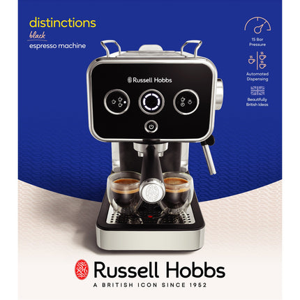 Espresso machine Distinctions Espresso Machine Black 26450-56
