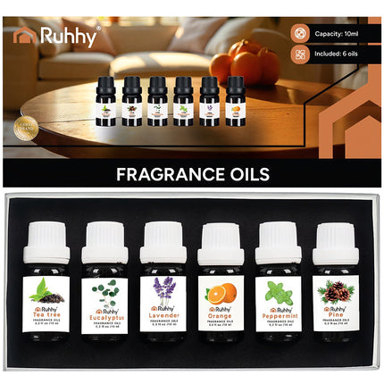 Essential oil - set of 6 pcs. 10ml Ruhhy 21939