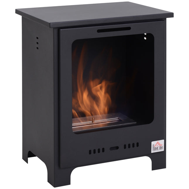 Fireplace with bioethanol - 0.9 l, 3 hours of burning, smoke-free