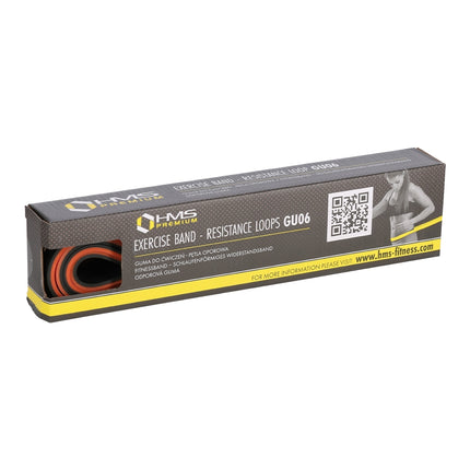Exercise Band, Black-Orange, Resistance Training