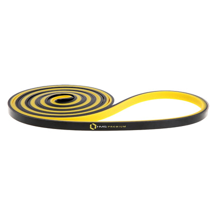 Exercise Band, Yellow-Black, Premium Resistance