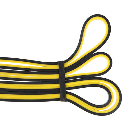 Exercise Band, Yellow-Black, Premium Resistance