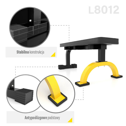 Exercise Bench, Adjustable, Foldable, Home Gym